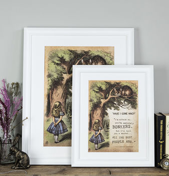 Alice In Wonderland 'Bonkers' Print, 3 of 6