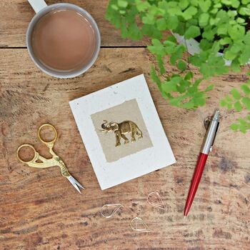 Handcrafted Elephant Dung Notebooks, 9 of 12