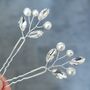 Bridal Hair Accessories Set Of Three, thumbnail 4 of 9