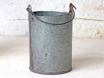 Vintage Upcycled Metal Bucket, 2 of 2