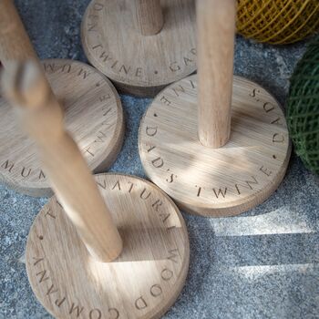 Personalised Garden Twine Stand And Cutter, 2 of 6