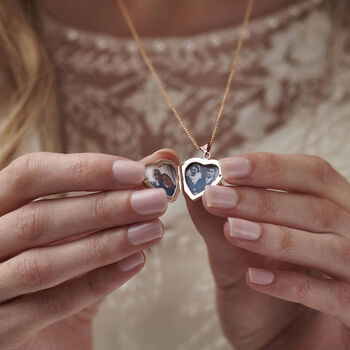 Personalised Small Heart Locket, 11 of 12