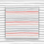 Striped Wrapping Paper Pack Of Two With Tags, thumbnail 1 of 2