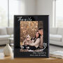 Personalised Heart Black Glass Frame 7x5, thumbnail 1 of 6
