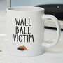 Novelty Hyrox Wall Ball Gag Gift Mug, thumbnail 1 of 4