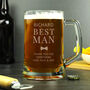 Personalised Best Man Wedding Tankard, thumbnail 2 of 2