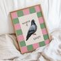 Winging It Pigeon Print, thumbnail 3 of 3