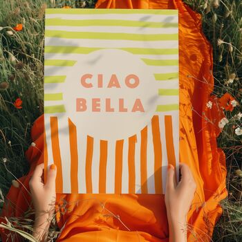 Ciao Bella Stripe Print, 2 of 4