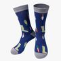 Gardening Tools Vegetables Bamboo Socks Gift Set Men's, thumbnail 4 of 4