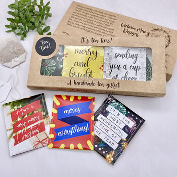Christmas Tea Gift Set | Christmas Tea Hamper | Christmas Tokens | Stocking Fillers | Secret Santa, 8 of 11