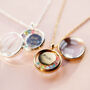 Create Your Own Personalised Family Birthstone Locket Necklace, thumbnail 5 of 10