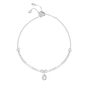 April Diamond Birthstone Charm Bracelet Gift, thumbnail 2 of 5