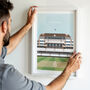 England The Oval Cricket Ground Art Print Personalised Gift, thumbnail 2 of 6