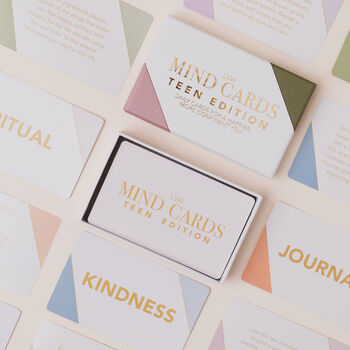 Mind Cards: Teen Edition | 45 Cards For Confidence, Calm And Positive Thinking Simple Daily Prompts For Teen Wellbeing And Mindfulness, 5 of 5