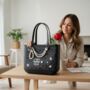 Waterproof Leopard Print Shopper/ Beach Totes, Customise With Bag Charms, thumbnail 4 of 12
