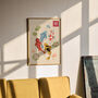 Koi Fish Art Print | Japanese Style Calm Zen Wall Decor, thumbnail 3 of 6