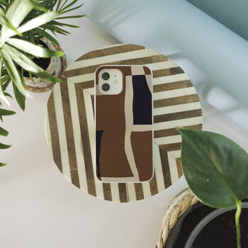 Abstract Collage Eco Friendly, Biodegradable Phone Case, 6 of 8