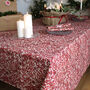 Winter Foliage Cotton Tablecloth, thumbnail 1 of 2