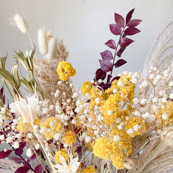 Bright Sanfordii And Gypsophila Bouquet Eidan, 3 of 5