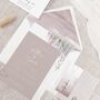 Whimsical Spring Wedding Invitation Stack, thumbnail 1 of 8