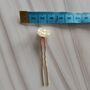 Set Of Six Pearl Flower Hair Pins, thumbnail 3 of 13