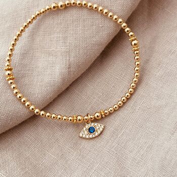 Aya Evil Eye Beaded Bracelet, 5 of 6