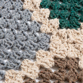 Catalonia Granny Squares Blanket Crochet Kit, 8 of 11