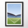 Manchester City City Of Manchester Stadium Poster, thumbnail 8 of 8