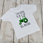 'I'm Going To Be A Top Tractor Big Brother' T Shirt, thumbnail 2 of 2