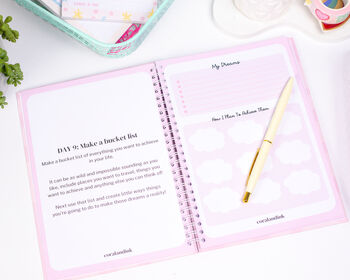 30 Day Self Care Challenge Workbook Journal Planner, 4 of 7