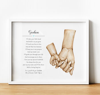 Personalised Godchild Christening Gift From Godmother, 2 of 9