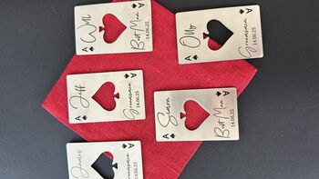 Ace Of Spades Personalised Luxury Bottle Opener, 2 of 5