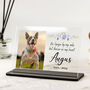 Personalised Pet Memorial Paw Acrylic Plaque, thumbnail 1 of 3