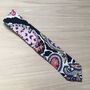 Liberty Tie/Pocket Square/Cuff Link In Black Paisley, thumbnail 2 of 5
