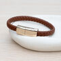 Personalised Men's Secret Message Usb Cable Bracelet, thumbnail 4 of 12