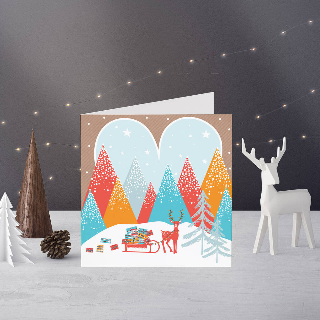 Christmas Delivery Card By Allihopa | notonthehighstreet.com