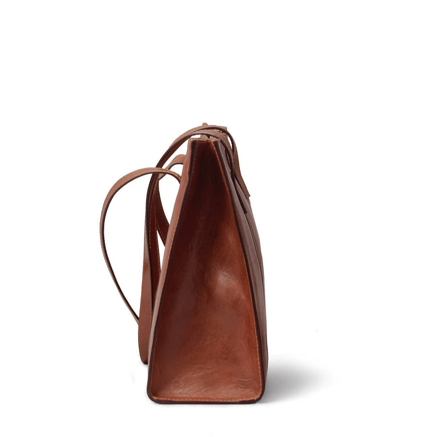 large ladies leather work bag. 'the rivara' by maxwell scott bags ...