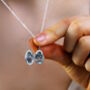 Sterling Silver Oval Daisy Locket, thumbnail 4 of 8