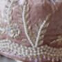 Leylani Dusky Pink Velvet Potli Bag, thumbnail 3 of 3