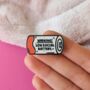 Low Social Battery Enamel Pin Badge, thumbnail 4 of 4