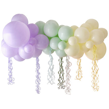 Pastel Balloon Arch Kit With Pastel Tassels, 2 of 3