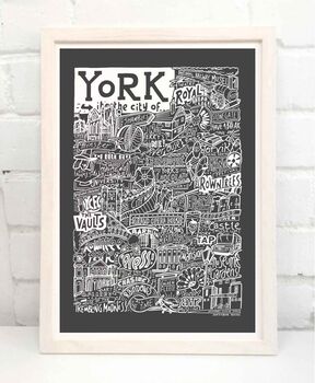 York Landmarks Print, 6 of 10