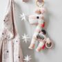 Giraffe Baby Activity Toy Powder Pink, thumbnail 1 of 3