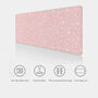 Soft Pink Floral Desk Mat, thumbnail 6 of 7