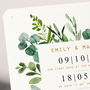 Personalised Special Dates Anniversary Print, thumbnail 6 of 8