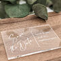 Personalised Acrylic Save The Date, thumbnail 2 of 5