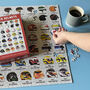 Formula One Grand Prix Driver's Helmets Jigsaw, thumbnail 1 of 9
