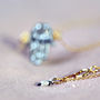 Hamsa Hand Of Fatima Diamond Pave Necklace, thumbnail 7 of 12
