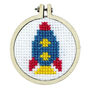 Reach For The Stars! Mini Matchbox Cross Stitch Kit, thumbnail 5 of 6
