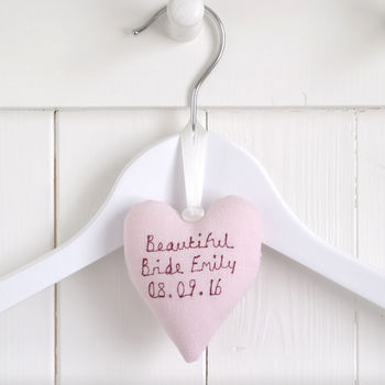 Personalised Hanging Heart Bride To Be Gift, 3 of 12